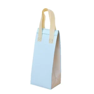 Takeout Milk Tea Single Cup Packaging Bag Beverage Coffee Fruit Tea Aluminum Foil Insulated Non Woven Tote Bag Cardboard