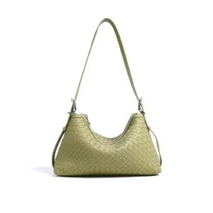 The New Spring Casual Tote Underarm Bag Is a Fashionable Lightweight Waterproof Hand woven Niche Design