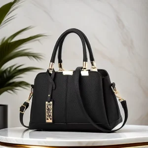 Trendy Women’s Shoulder Bag PU Leather Handbags with Multiple Carrying Options for Daily Use and Travel