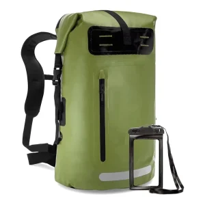 Ultra Light Softback Waterproof PVC Dry Bag Unisex Dot Pattern Sea Fishing Swimming Pool Tactical Survival Zipper
