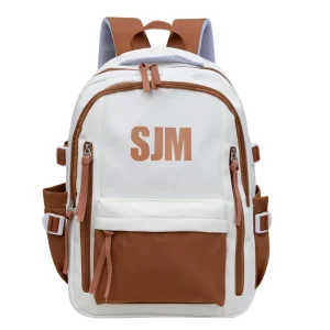 Unisex Custom GPS Eco-friendly Breathable Durable Waterproof Polyester External Frame School Backpack Cartoon Logo