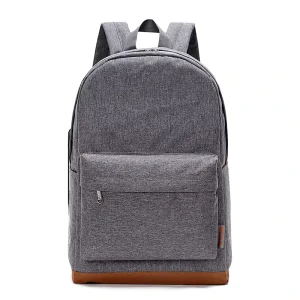 Unisex External Frame School Backpack Waterproof Oxford Zipper Custom Logo Fashionable Laptop Bag Air Cushion Belt Polyester