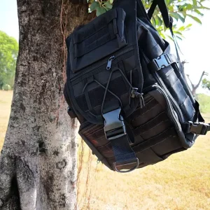 Unisex Large 3 Day Tactical Molle Backpack Hiking Trekking Camouflage Pattern Zipper Closure High Capacity Polyester Anti theft