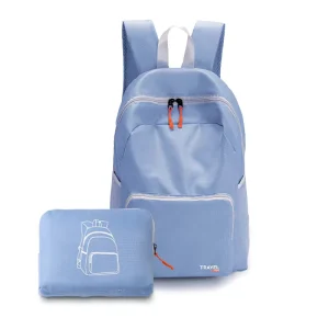 Unisex Multi Purpose Large Capacity Oxford Backpack Zipper Closure Foldable Shoulder Pack For Students Anti Theft Polyester