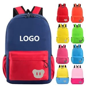 Unisex Trendy Oxford School Backpack with USB Custom LOGO Book Bags Fashionable Trendy Style for Kids