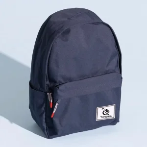 University Student Waterproof Zipper Backpack with Eco Friendly Durable Design Arcuate Shoulder Strap & Large Capacity