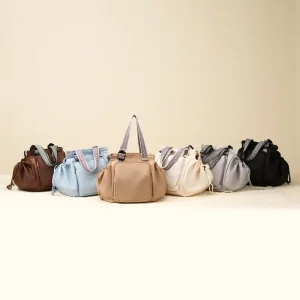 Versatile Oxford Material Burden Reduction Cradle Bag Travel Storage Bag Multifunctional Mommy Bag Crossbody Shoulder Backpack