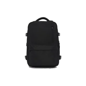 Vintage Waterproof Laptop Backpack with USB Charging Port for Unisex Travel Fits 15.6″ Laptop Black