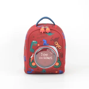 Water Resistant Elastic Animal Schoolbag Preschool Backpack for 1-6 Years Boys Girls