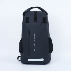 Waterproof 25-49L PVC Material Backpack Roll Top Buckle Closure Lightweight Durable Laptop Dry Bag Adjustable Straps Unisex