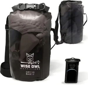 Waterproof Backpack Dry Bag for Women Men Srorage 25l Pvc Roll Top Dry Waterproof Bag for Outdoor Casual