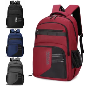 Waterproof Oxford Unisex Mochila Children Student Backpack with Back Pocket School Backpack