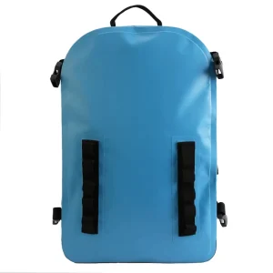 Waterproof PVC Backpack Dry Bag Laptop Compartment Zipper Closure Lightweight Durable Design Adjustable Straps for Hiking