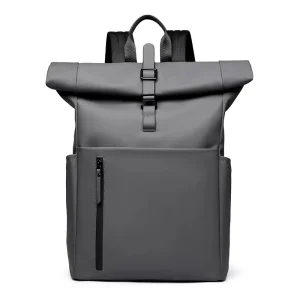 Waterproof Polyester Unisex Outdoor Leisure Work Computer Travel Backpack Curved Shoulder Strap 20L