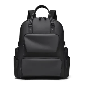 Waterproof Pu School Casual Outdoor Travel Bag Custom Logo Large Capacity Expend Top Hand Laptop Computer Backpack