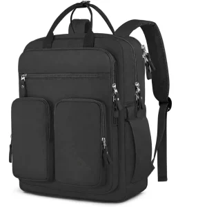 Women Business Laptop Backpack Custom Logo Large Capacity Waterproof Travel Bag School Daily Backpack With USB