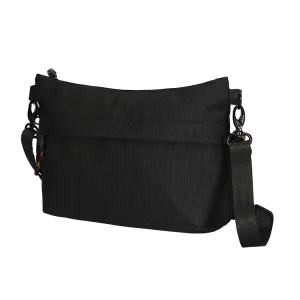 Women Crossbody Shoulder Bag Single Strap Zipper Closure Nylon Portable Elegant Messenger Sling Bag