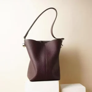 Women Handbags Ladies Luxury Fashion Brown Shoulder Bag Cross-body Bucket Bags