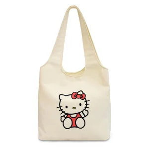 Women s Aesthetic Canvas Tote Bag Small Cute Reusable Cotton Cloth Crossbody Bag Handbag for Work & Shopping