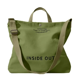 Women’S Tote Bags Shoulder Bag High Quality Heavy Weight Cotton Canvas Tote Bag