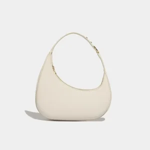 Women’s Hobo Bag PU Leather Crescent Bag Vintage Underarm Single Shoulder Handbag