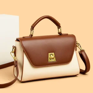 Women’s New Fashion Single Shoulder Crossbody Handbag Senior Sense Retro Delicate Small square Bag