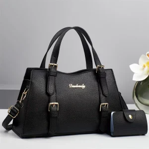 Women’s New Style Single shoulder Crossbody Bags Set Zipper Closure Polyester Lining Designer Ladys Handbags