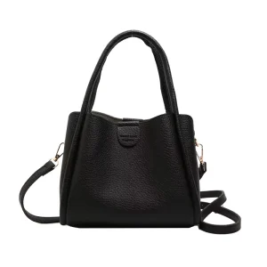 ZPS089 Lady Luxury Minimalist PU Basket Handbag New Waterproof Crossbody Shoulder Bag for Commute