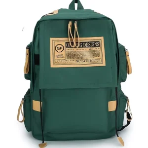 ZR293 Unisex Daily Students Schoolbag Travel Laptop Backpack Canvas Waterproof Durable Fashion Students Backpack Customized Logo