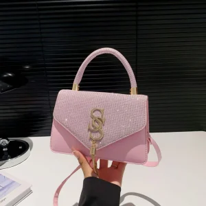fashionable and versatile shoulder bag small square bag women’s handbag shoulder strap crossbody bag