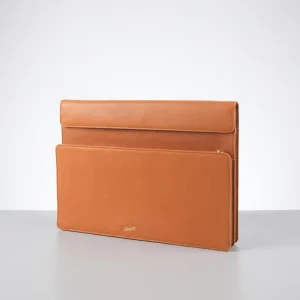 16 Inch Customised Leather Laptop Bag For Men Fashion Business Travel With Custom Logo