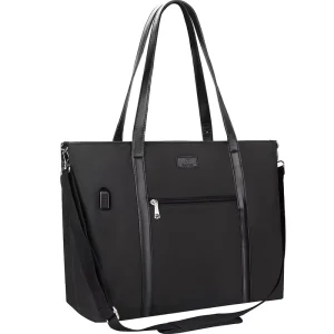 17.3 Inch Shoulder Bag Large Handbags With Charging Port Teacher Bag Work Bags For Women Satchel