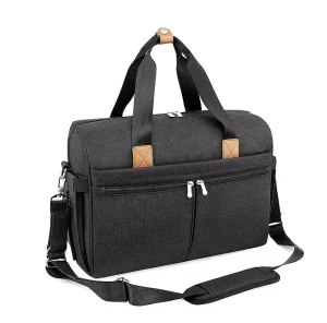 23L Large Customized Classical Diaper Bag Weekender Mommy Tote Bag