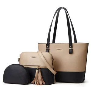3 Piece Set New Elegant Single Shoulder Crossbody Handbag Set Mother Daughter Bag