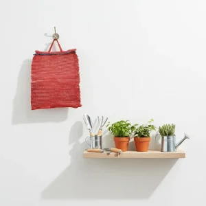 50*80cm HDPE Recyclable Mesh Bag with Drawstring for Vegetables and Fruit