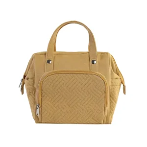 9L Portable Large Capacity Diaper Bag with Shoulder Strap Diaper Tote Bag