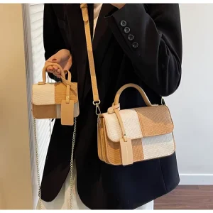 ALL0140 Spring New Style Handheld Women’s Small Square Bag Versatile One Shoulder Crossbody and Armpit Bag