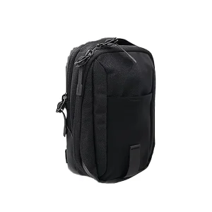 Adjustable Strap Sports Sling Chest Gym Bag Portable Polyester Lining Phone Holder Pouch for Outdoor Hiking and Travel