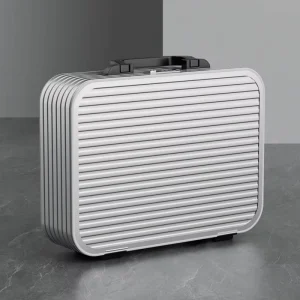 All Aluminum Alloy Travel Trolley Case Spinner Aluminium Frame Waterproof Anti Theft Hard Handle Business Document Computer Bag