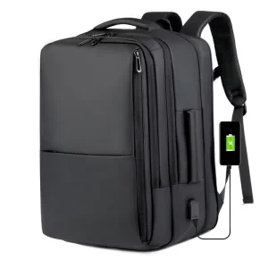 Anhui 367 Custom Durable Business Travel Leisure Usb Large Capacity Waterproof Computer Backpack Bag for Men