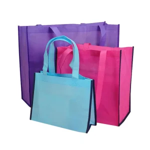 BI COLORED REUSABLE non woven BAG