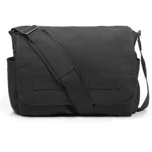 BSCI Factory Custom logo Men Outdoor Travel Crossbody Shoulder Bag Canvas Messenger Bag