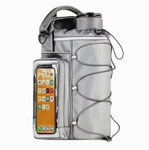 BSCI GRS Custom Sports Bag Fitness Magnetic Gym Bag Sling Bag Magnetic Water Bottle Holder