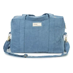 Baby Changing Bag Female Cotton Diaper Travel Canvas Duffel Bag Sports Tote Gym Foldable Shoulder Weekender Bag