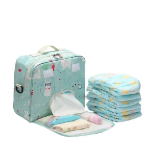 Baby Diaper Nappy Mummy Bag Waterproof Travel Baby Diaper Bags for Mom Stroller Mommy Maternity Totes Shoulder Bags