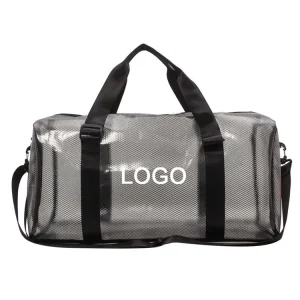 Beach Clear Jelly Rectangular Travel Bag Waterproof Women’s Swim Bag PVC Sports Fitness Silicone Transparent Duffel Bags