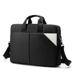 Business Large Capacity Computer Bag 15.6 Inch 14 Inch Laptop Case Portable Laptop Black Tote Laptop Bag