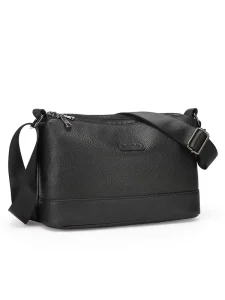 CHINY Trending Luxury Business Casual Men’s Crossbody Shoulder Messenger Bag PU Fashion Letter Waterproof Small Size