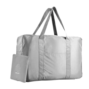 COTECi Fold Travel Bag Large Foldable Waterproof Lightweight Portable Polyester Luggage Tote 38L Foldable Travel Bag