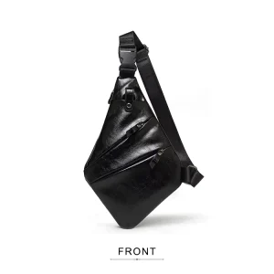Chic Water Resistant Vegan Leather Messenger Bag for Women with Multiple Compartments for Urban Commute and Weekend Use